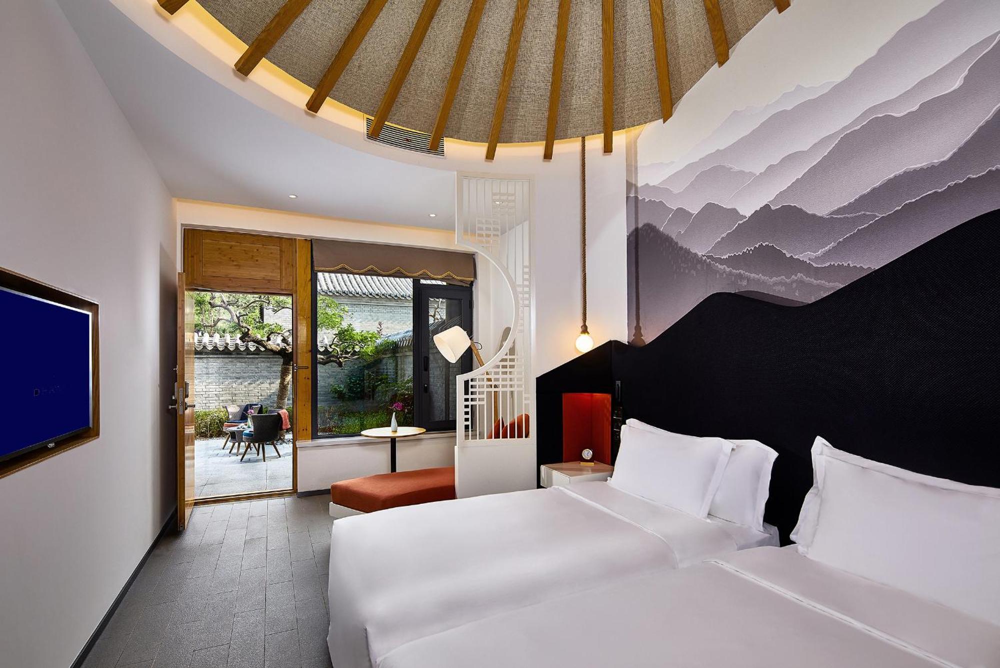צ'נגדה Jinshanling Great Wall Hotel מראה חיצוני תמונה