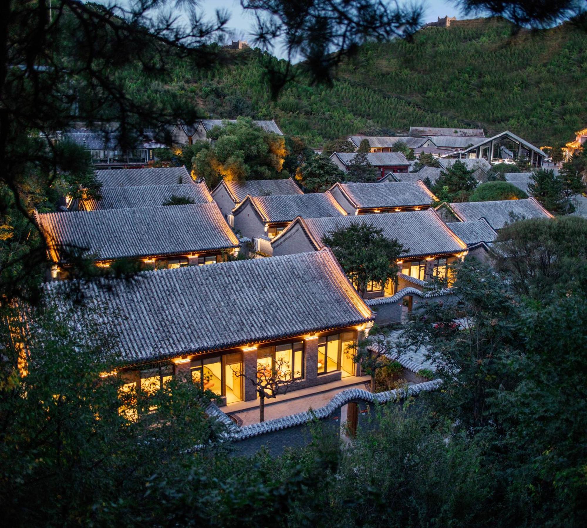 צ'נגדה Jinshanling Great Wall Hotel מראה חיצוני תמונה